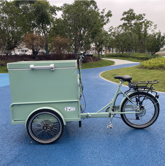 3 wheel ice cream bike electric tricycle for frozen food bike outdoor sale manufacture