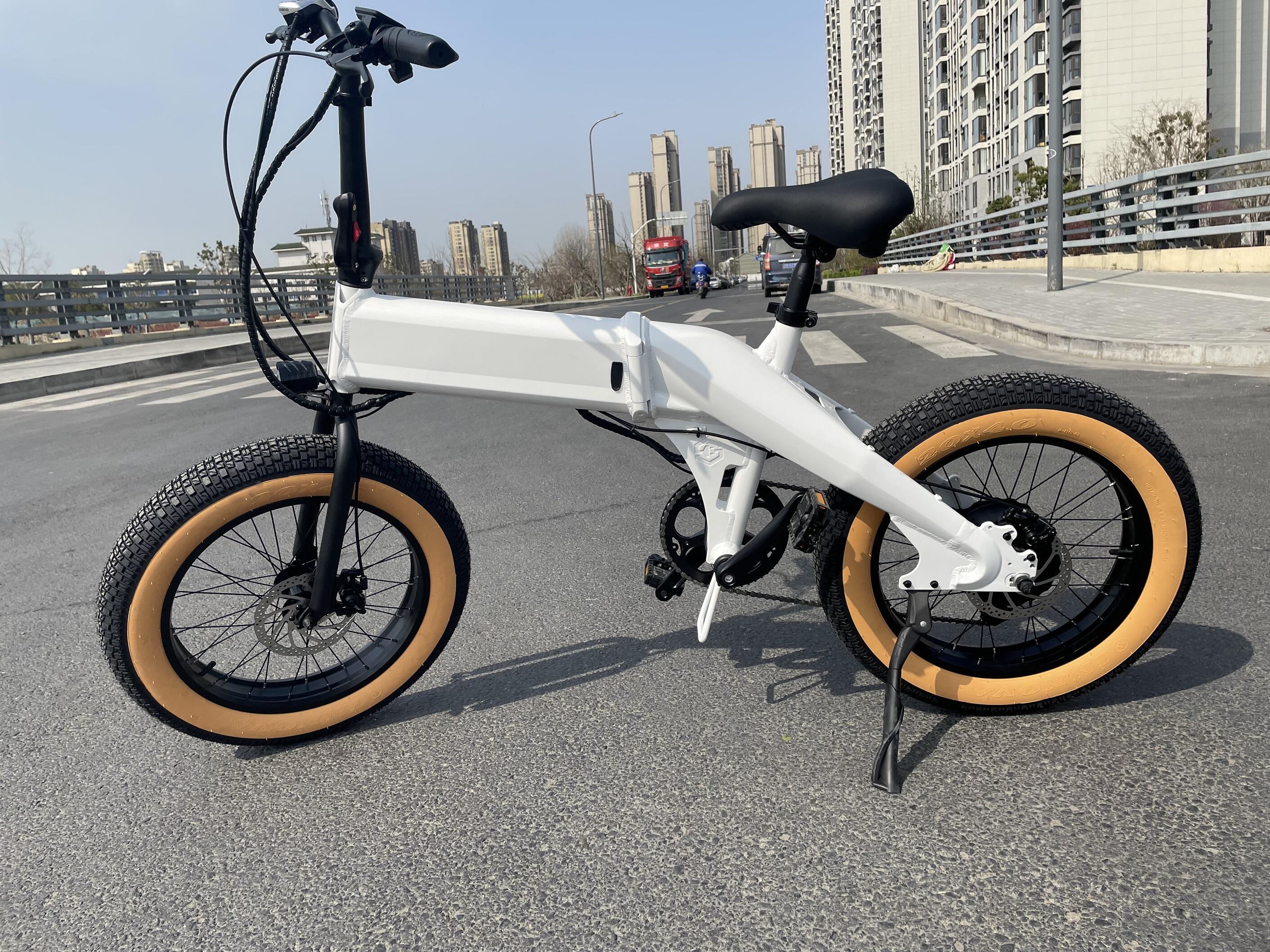 New Style Fat Tire Ebike 500w 48v E-bike Fat Tire Mountain Ebike Electric Bicycle factory