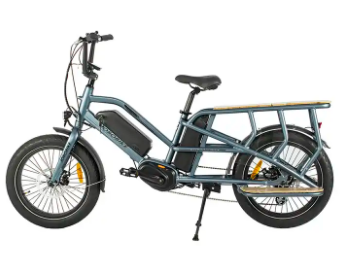 Long tail rear cargo electric bicycle  wholesale cargo ebike powerful electric cargo bike f factory