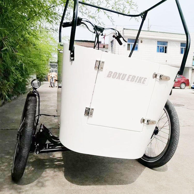 Usine de vélos de livraison électriques à batterie lithium-ion d'un mètre de large