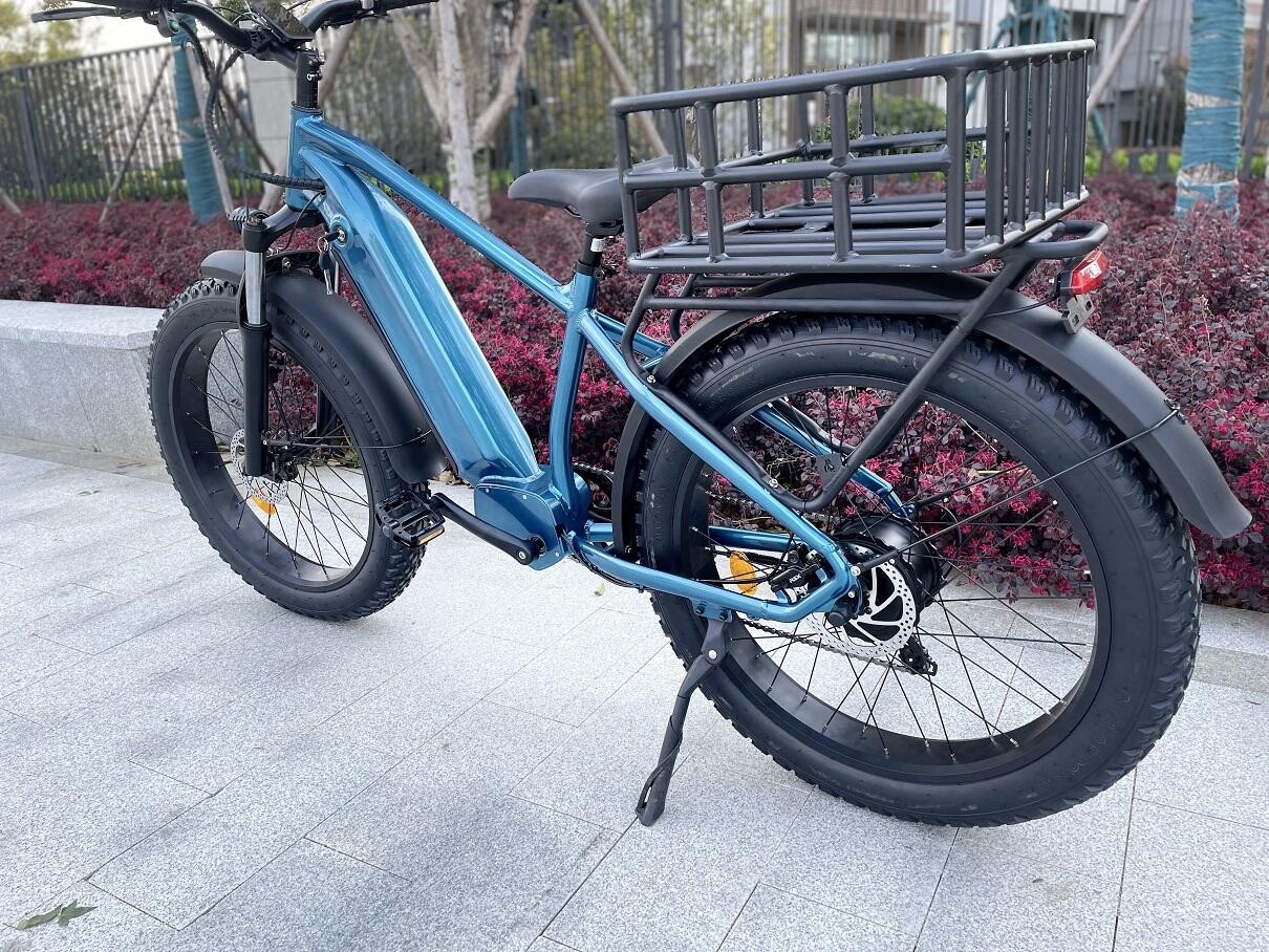 26 4 0 Fat Tire 48v750w Electric Mountain Bike/bicycle Max Promax Motor Wall aluminum alloy Frame Power Battery details