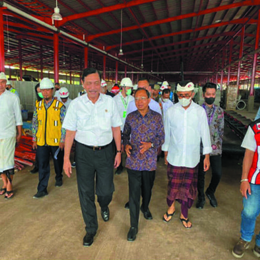 Indonesian President Inspects SANYU Bali Environmental Protection Project and Cut Ribbon