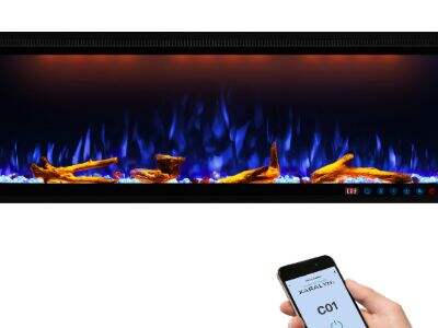 超薄型壁掛け暖炉デザインの最新トレンド