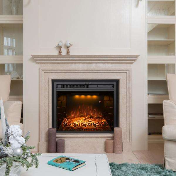Create an Inviting Ambiance with a 50-inch Electric Fireplace Inser