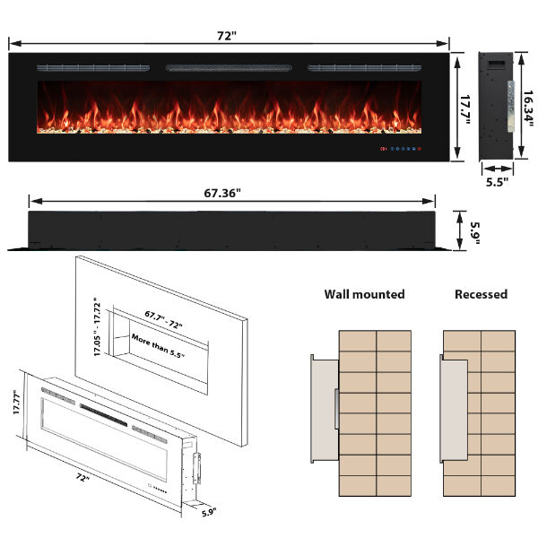 Cómo utilizar exactamente una chimenea montada