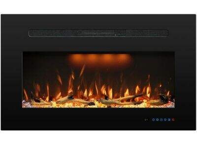 インテリアデザイナーが推奨する小型壁面暖炉のスタイリング方法