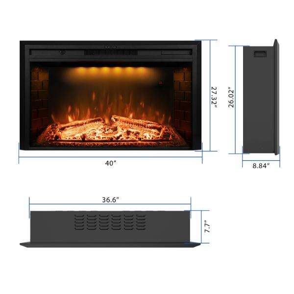 High-Quality Materials and Craftsmanship for Recessed Fireplace Walls
