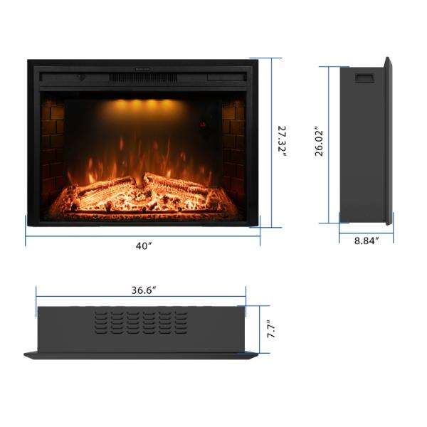 Enhance Your Living Space with a Custom Recessed Fireplace Wall
