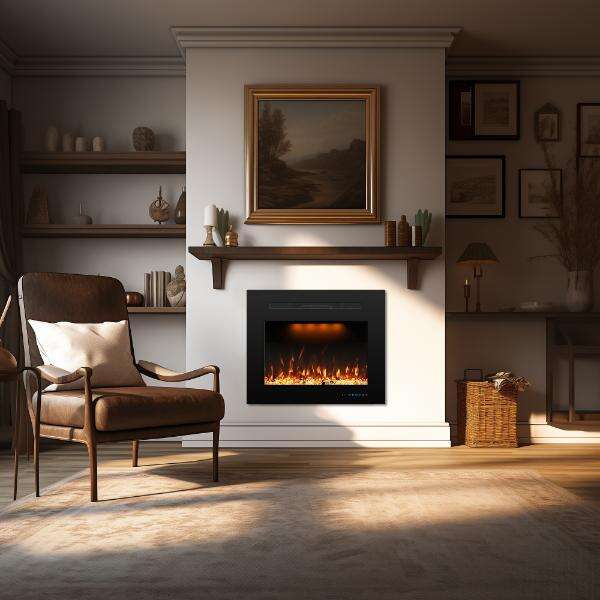 Impress Your Guests with a Sleek and Sophisticated White Fireplace Feature