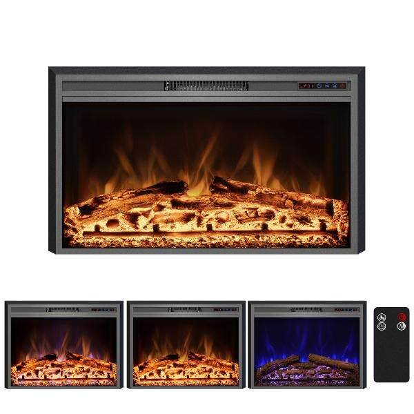 Elevate Your Interior Design with a Stylish and Functional Recessed Wall-Mounted Electric Fireplace