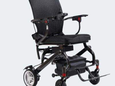 What are the trends in lightweight material application for foldable electric wheelchairs?