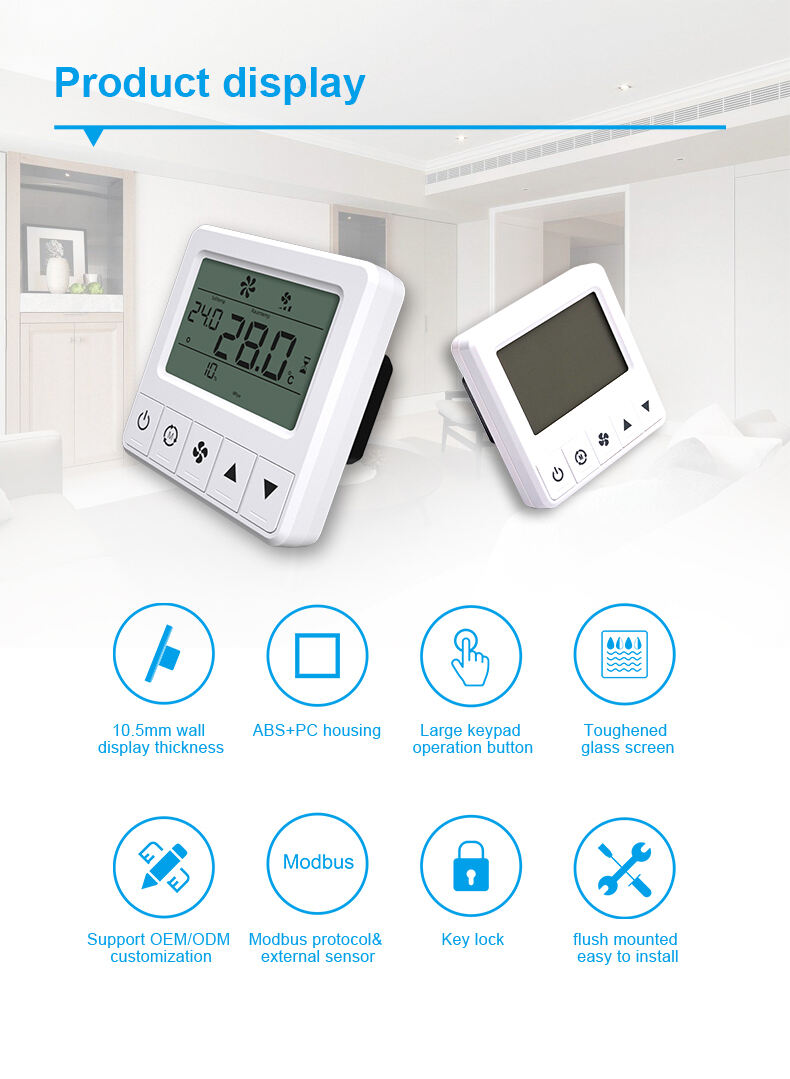 Bandary smart home hvac programmable manufacturers wireless rf home radiator control WiFi smart thermostat details