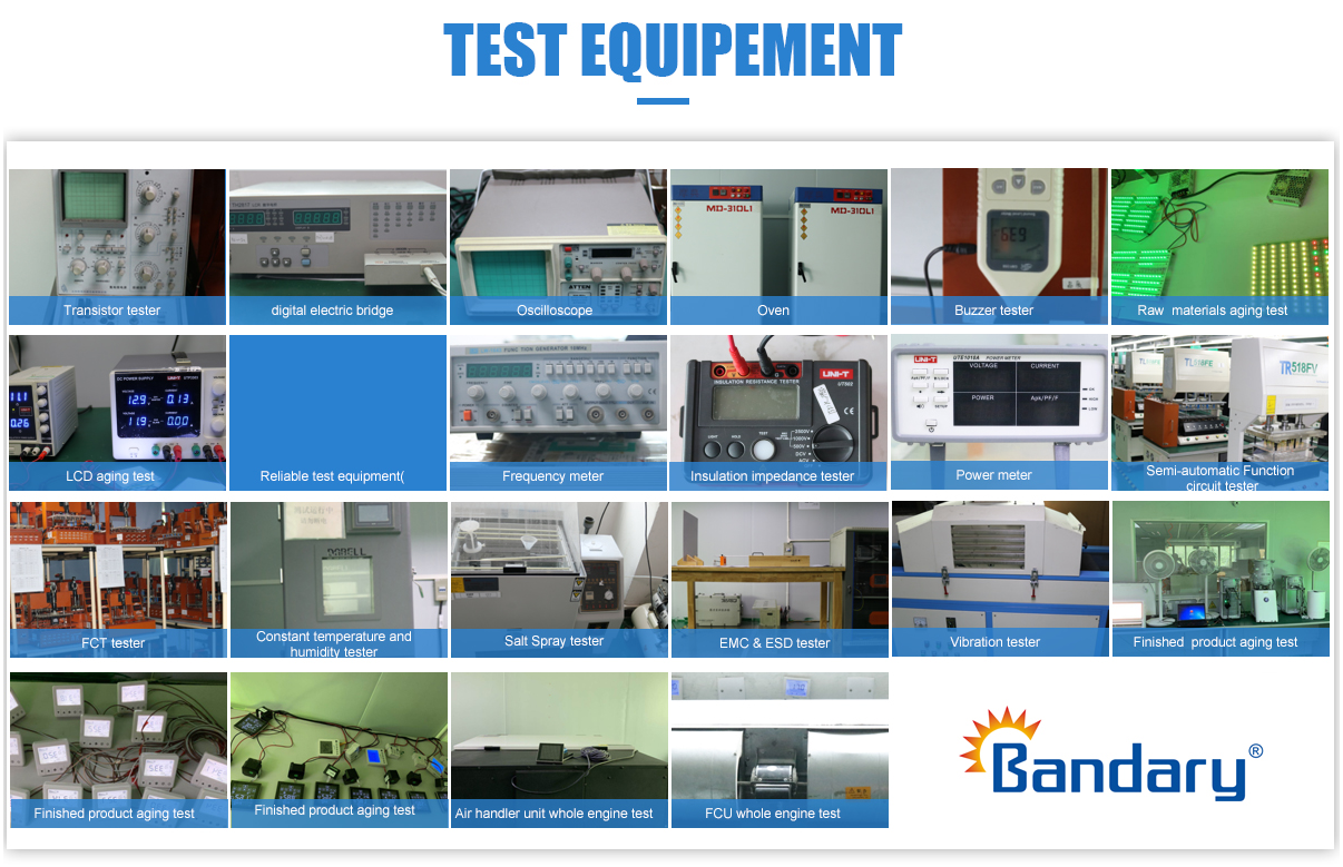 Bandary Central Air Conditioning Temperature Controller Fan Coil Modbus Thermostat details