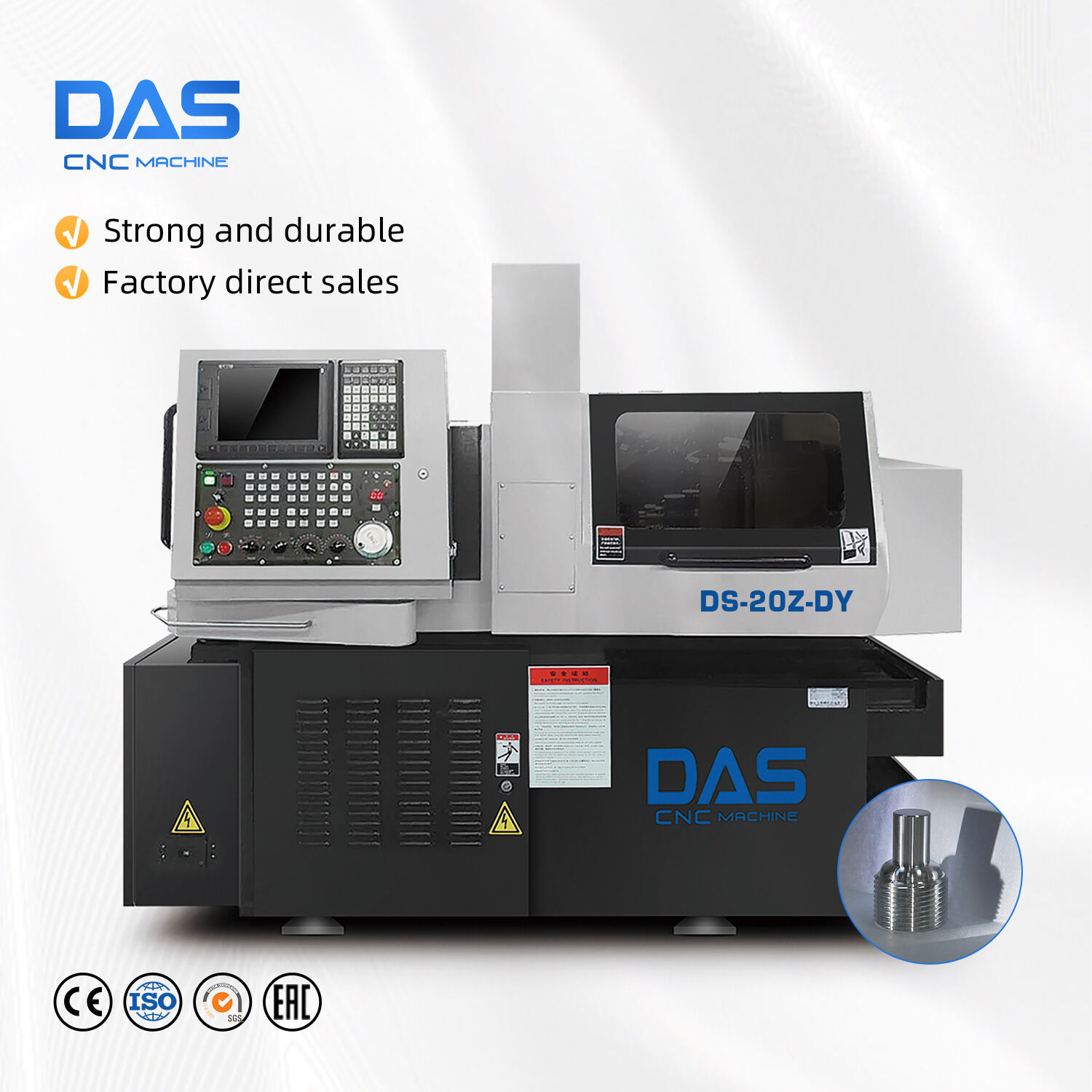 2024 High Precision Swiss Type 5 Axis CNC Milling Machine Lathe Hot Sell Metal Hardware High-Accuracy Manufacturing Plant Use details