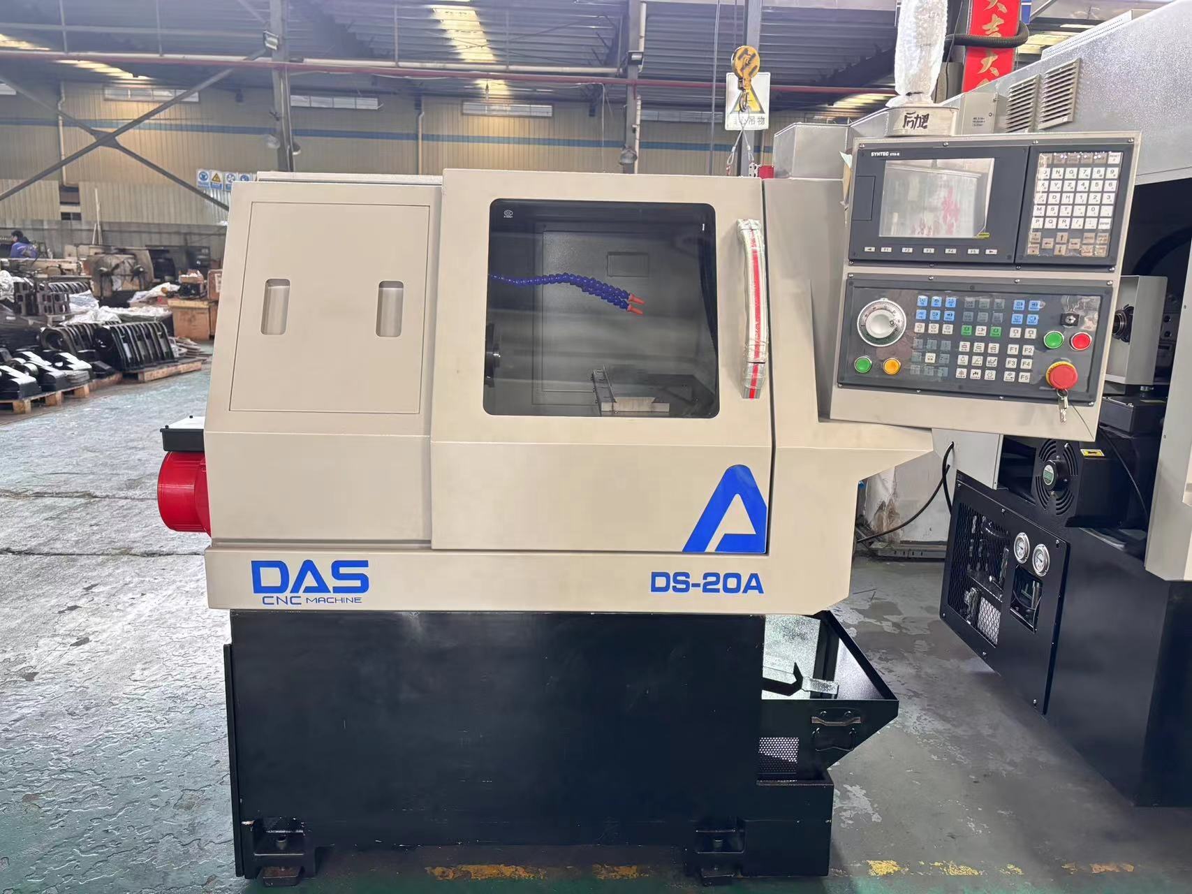 DAS Milling Machine Flat Bed Mini CNC Lathe With Simple Automation DS-20A 2 Axis Torno CNC supplier