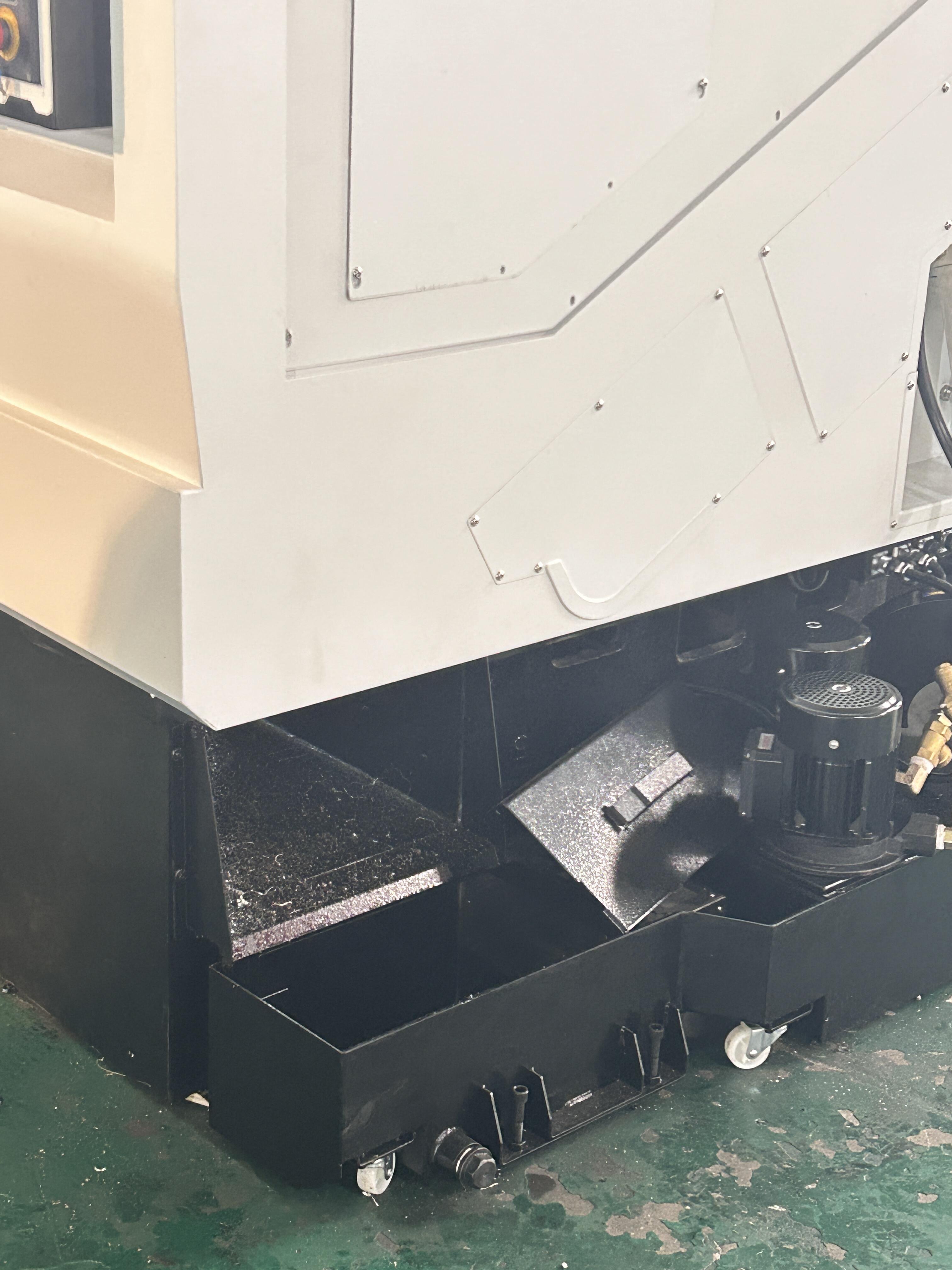 DAS CNC Machine 8 Inch Spindle with Newest BMT55 Power Turret with Programable Cnc Control Tailstock factory