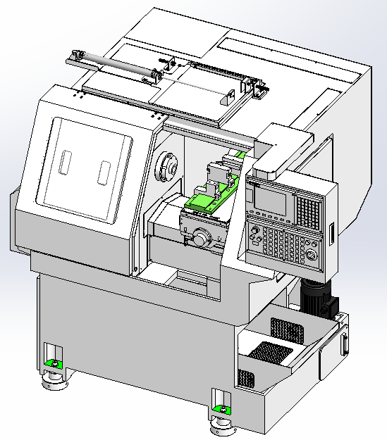 Heavy Duty GSK/LNC/Siemens/Syntec/Fanuc China Horizontal Mini CNC Lathe Machine factory
