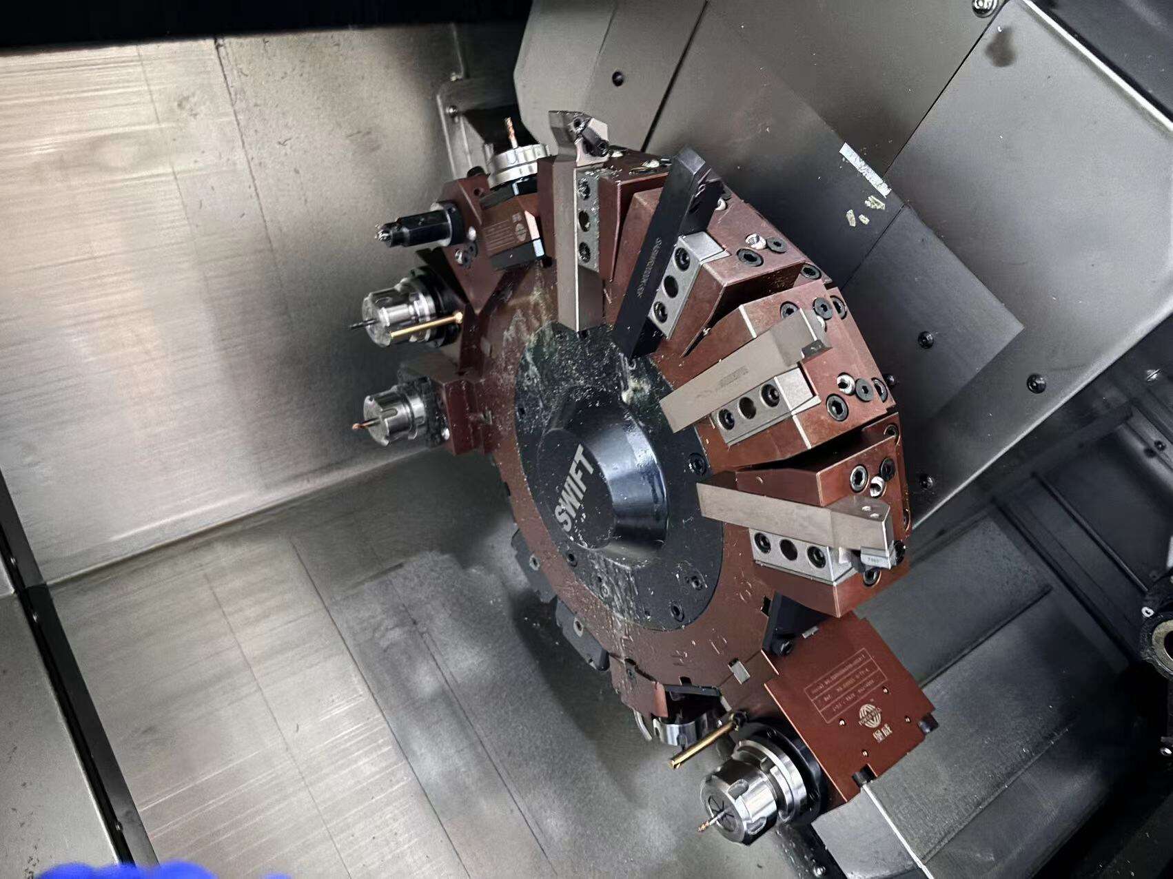 DAS Manufacturer CE Certified CNC Lath Machine With Y Axis and Tailstock details