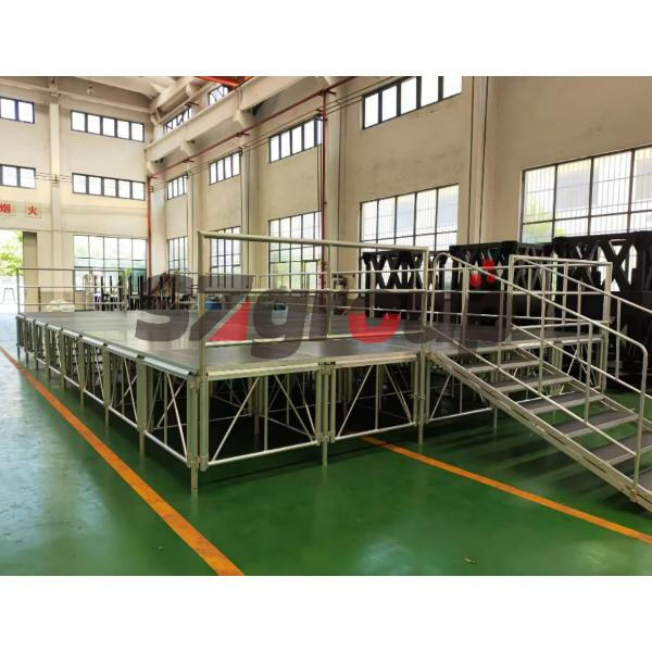 Versatile and durable aluminium event stage solutions
