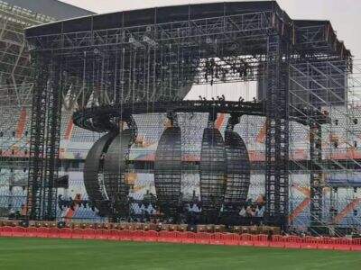 Aluminium Truss Structures for International Trade Shows