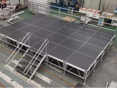 Outdoor Concert Stage Design Tailored for Urban Parks