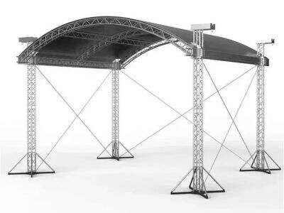 Aluminium Truss Frameworks for Exhibition Halls