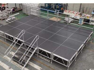Aluminium Truss Integration with Stage Sound Engineering