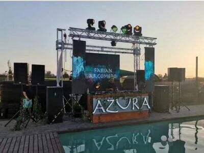 Heavy-Duty Trusses for Events with Large LED Installations