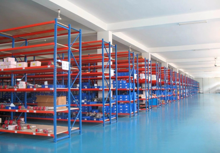 Manual picking storage equipment metal display shelf adjustable boltless shelving warehouse racking system details