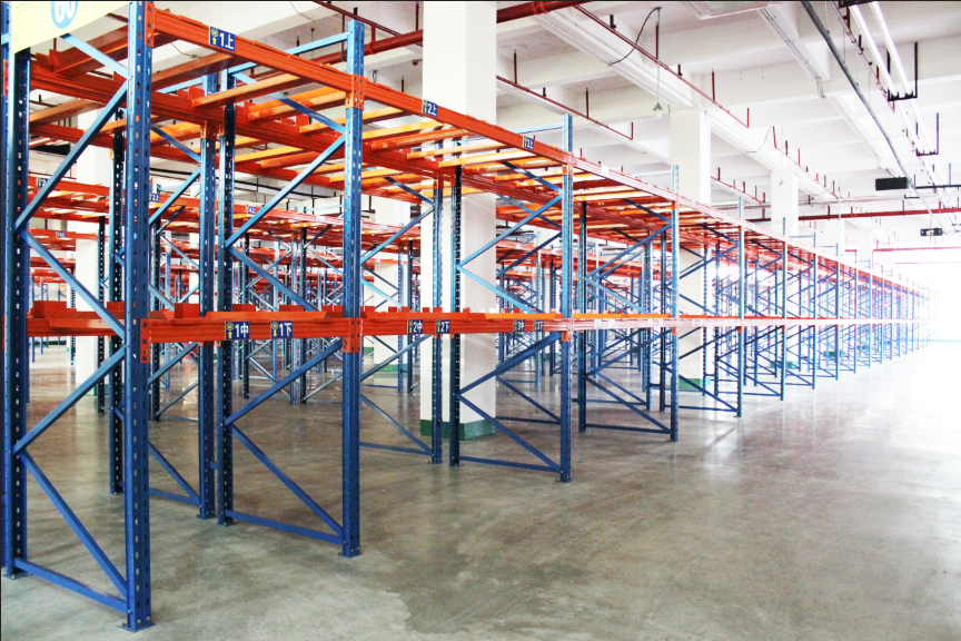 Commercial rack heavy duty pallet rack system warehouse storage shelf metal storage rack manufacture