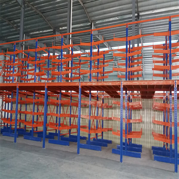 Streamline Your Warehouse with Easy Access Single Sided Cantilever Racks