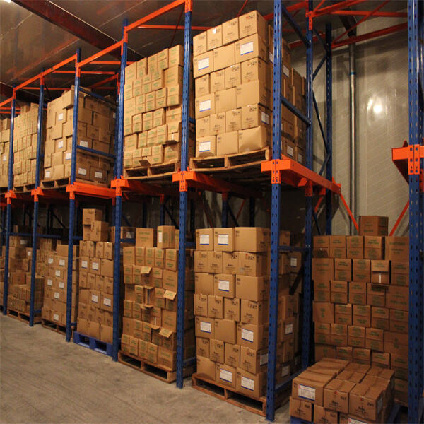 Industrial racking warehouse