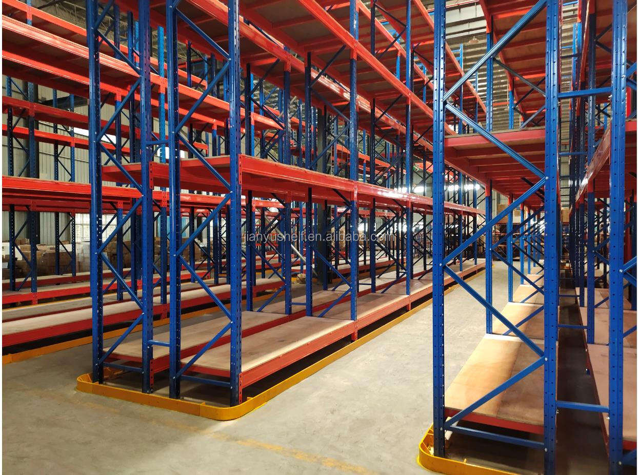 Adjustable warehouse metal shelf rack heavy duty stacking industrial forklift shelving pallet storage rack manufacture