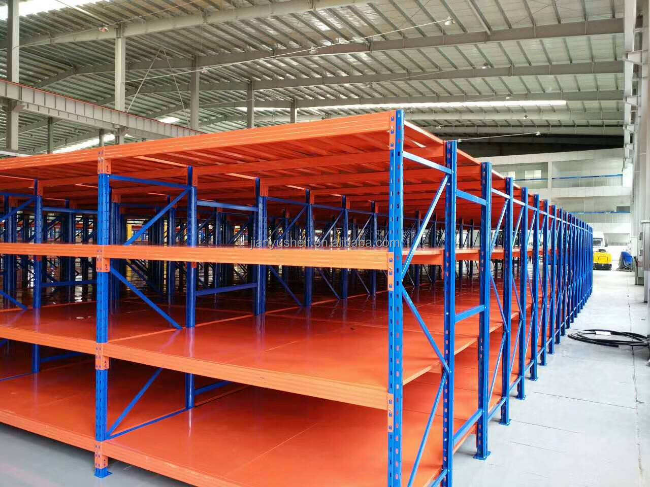Adjustable warehouse metal shelf rack heavy duty stacking industrial forklift shelving pallet storage rack supplier
