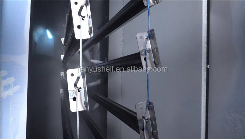 نظام رفوف المستودعات، رف فولاذي قابل للتعديل، تفاصيل أرفف البليت الصناعية الثقيلة