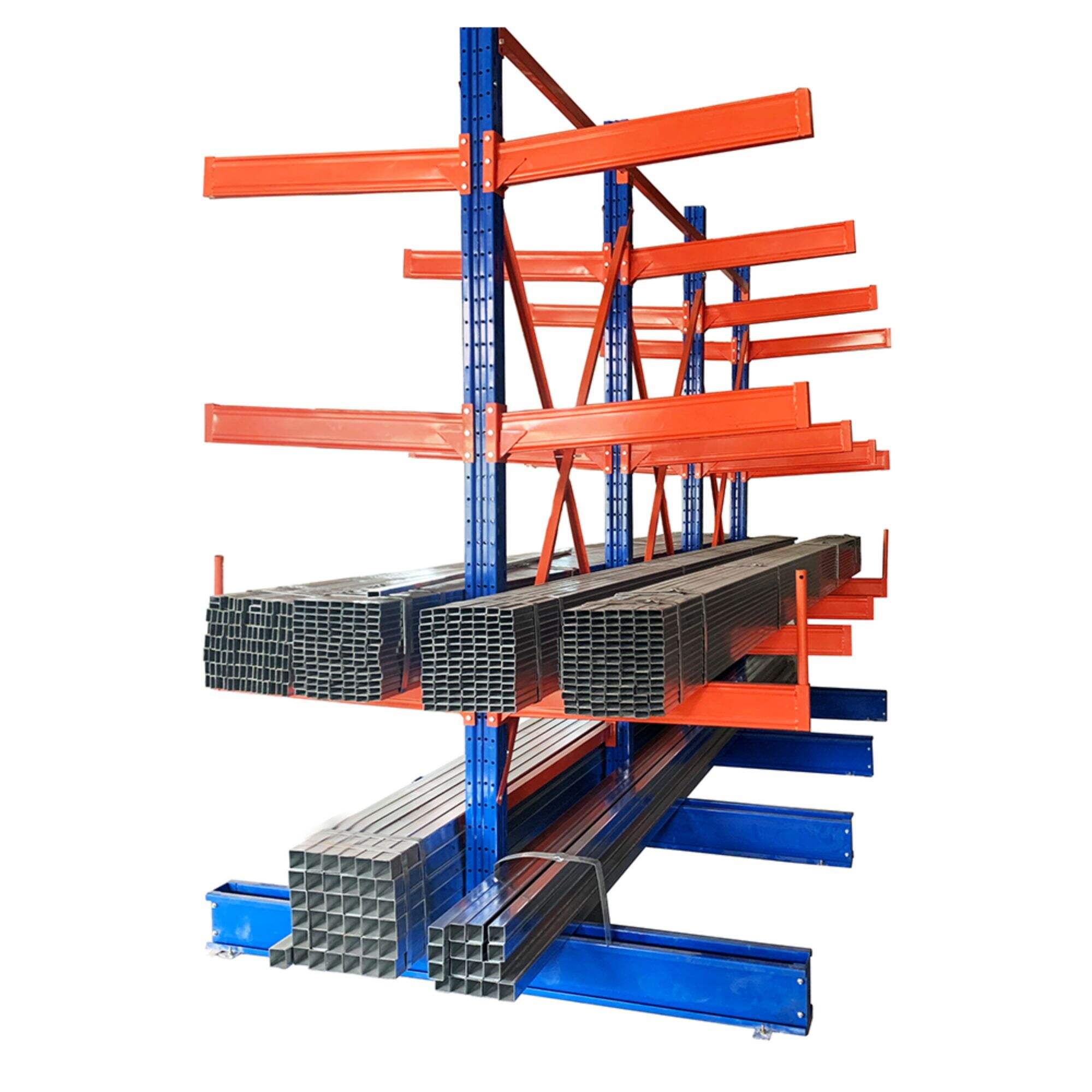 Cantilever tensile structure rack building pipe shelves  large capacity cantilever racking