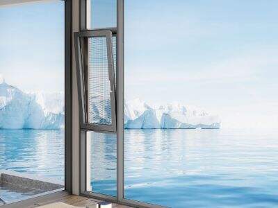 How Inward Open Windows Enhance Building Aesthetics and Modern Style