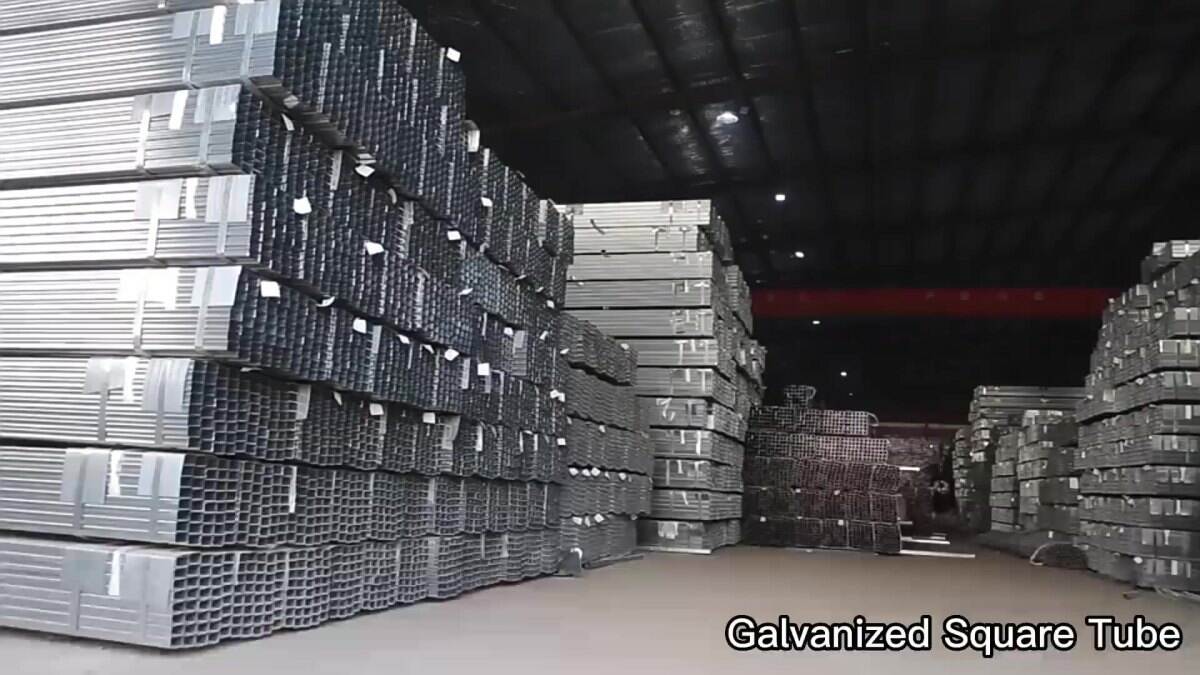Galvanized square tube/pipe