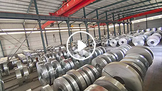 Galvanized steel strip