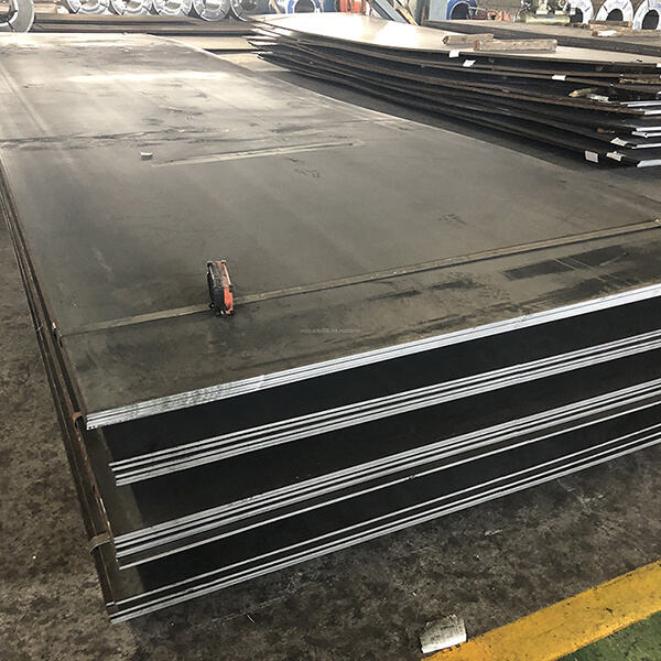 The smooth surface finish of cold rolled carbon steel plate