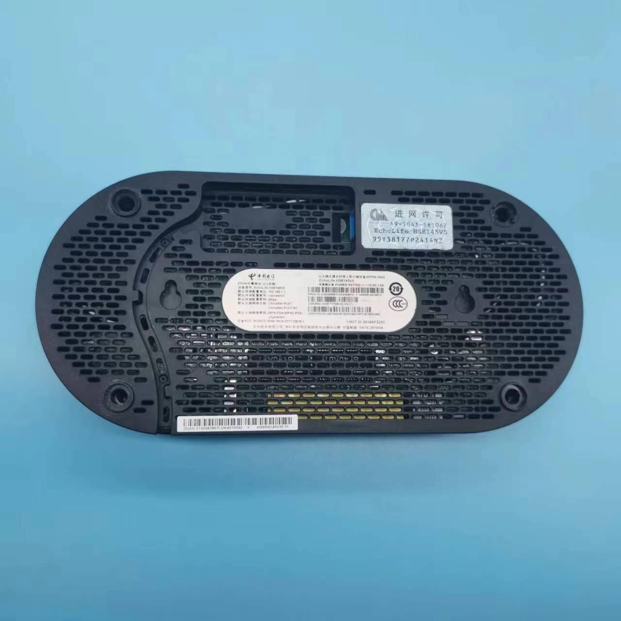 HS8145V GPON 2.4G/5G 4GE Black Shell manufacture