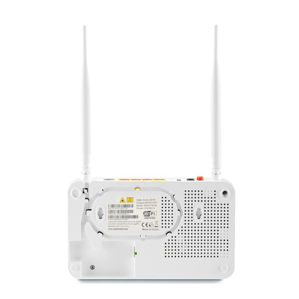 F670L Gpon 2.4G/5G 4GE WiFi 5dBi 12 светодиодов Подробности