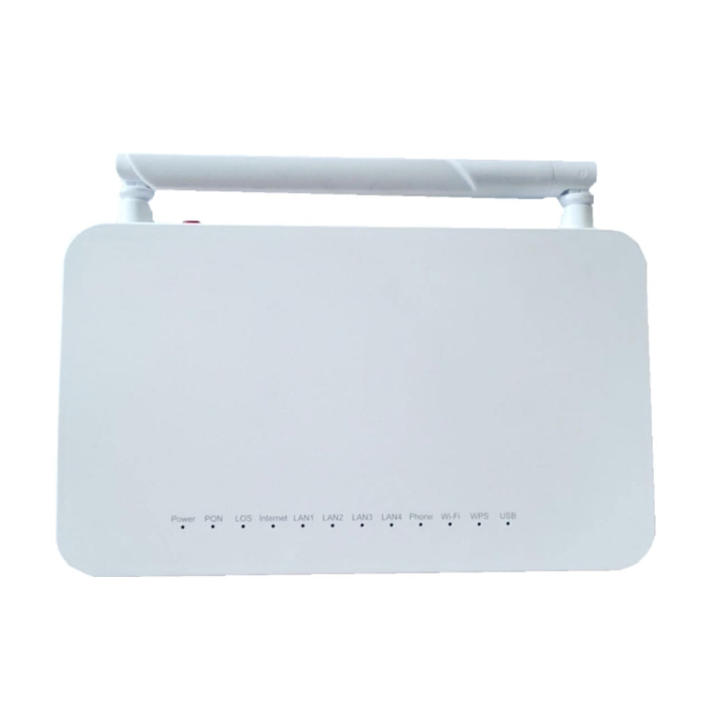 F670L Gpon 2.4G/5G 4GE WiFi 5dBi 12 Leds Herstellung