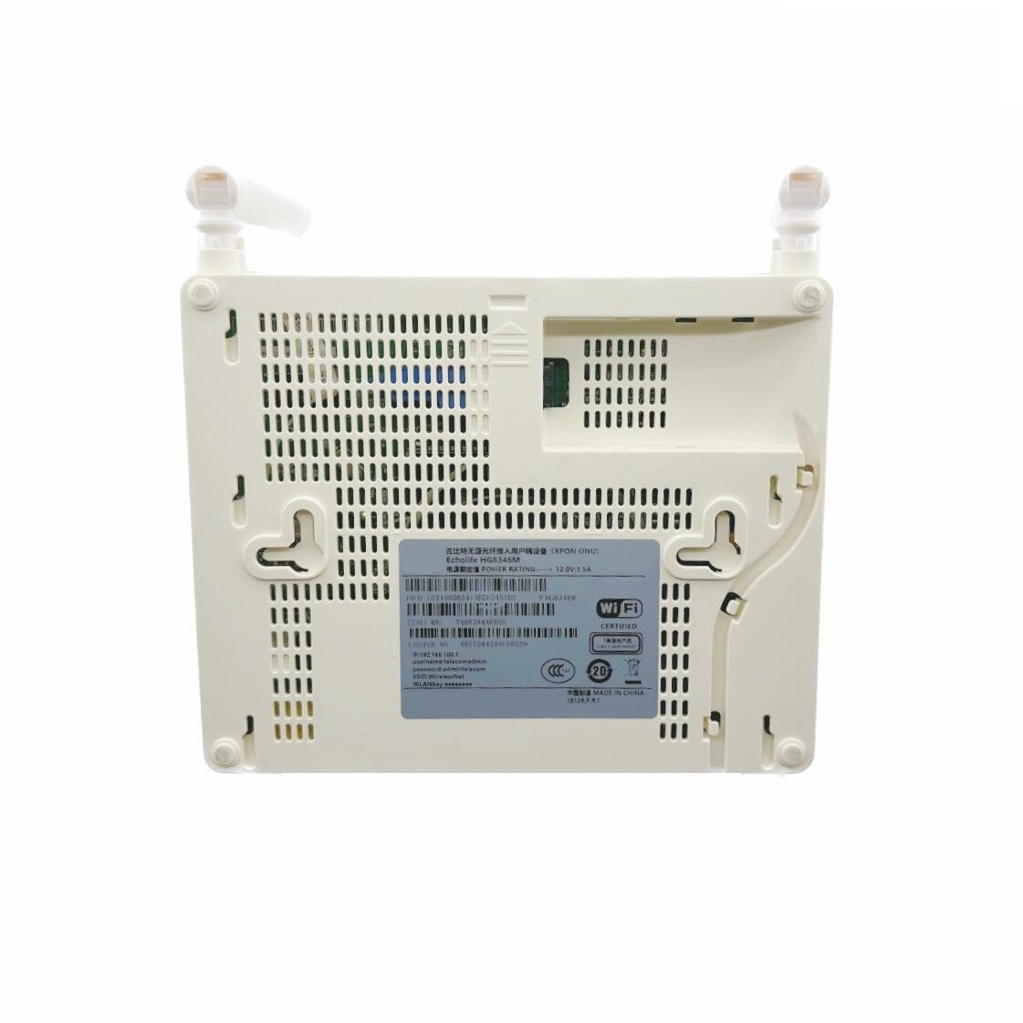 Detalhes das antenas externas HG8346M Xpon 2.4G 4FE