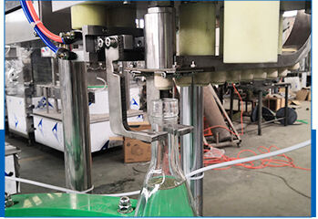 Automatic Single Head Bottle Corking Capping Filling Machine factory