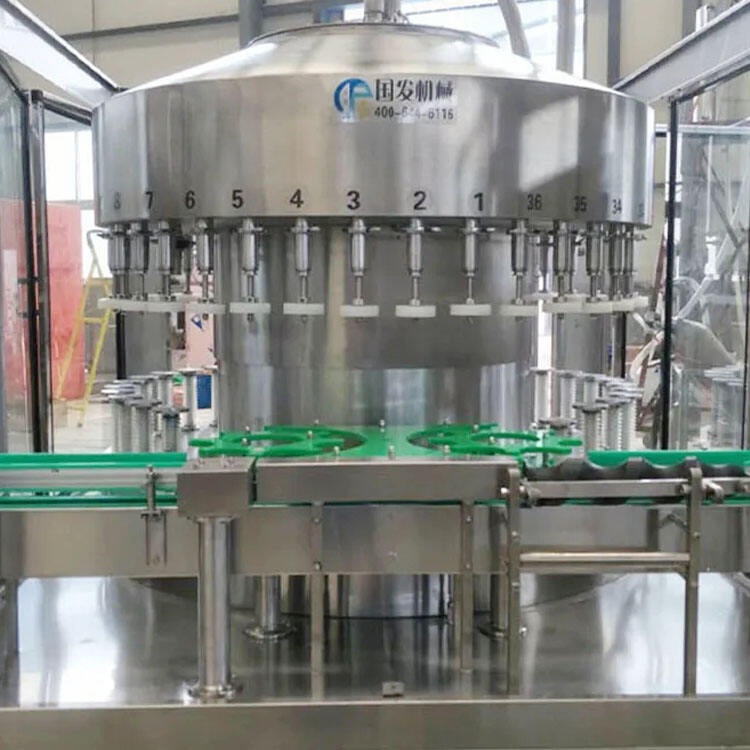 Automatic rotary negative pressure filling machine details