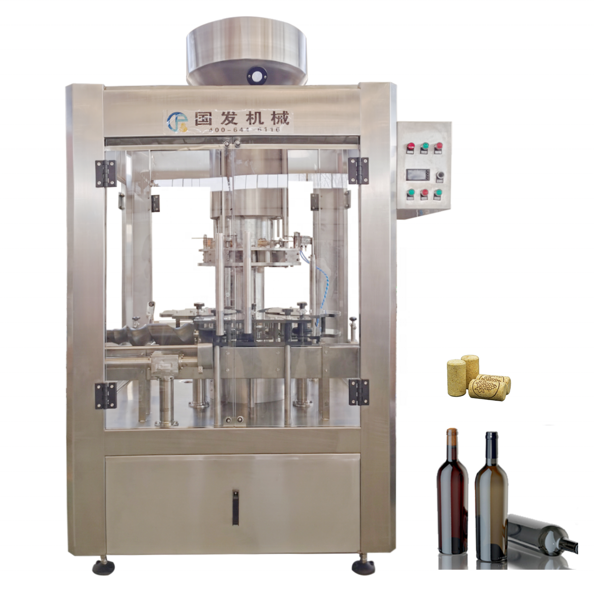 Wine Bottle Champagne Corking Machine details