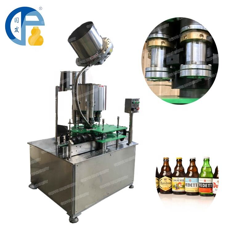 High Efficiency Capping Machine for Glass Beer Bottle and Juice factory