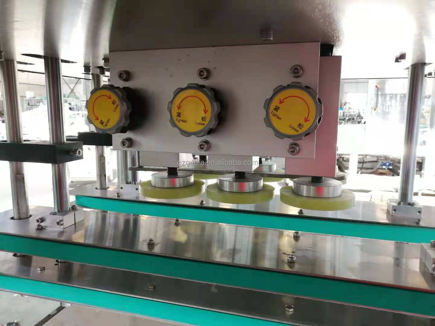 Automatic Linear Six Wheel Sealing Bottle Sprayer Capping Machine factory