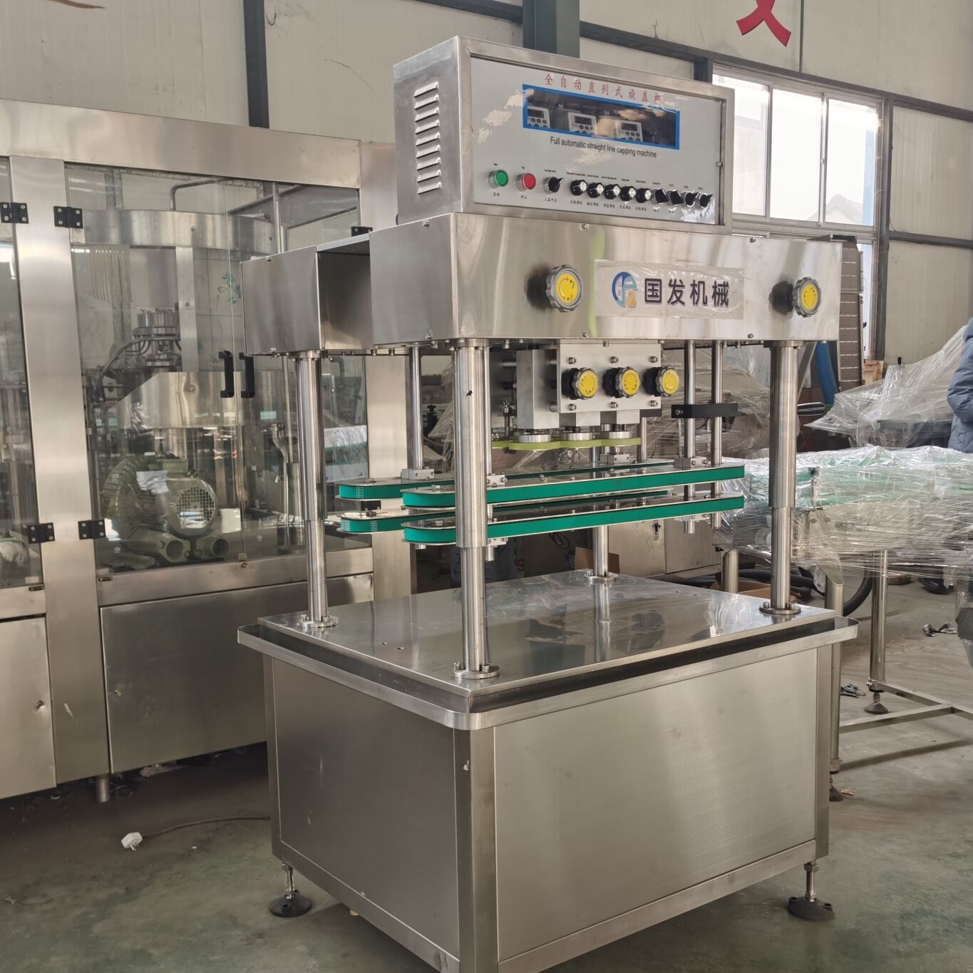 Automatic High Efficiency Viscous Oil Liquid Filling Machine factory